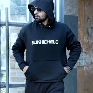 Oversized Black Hoodie